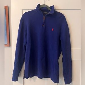 Ralph Lauren Quarter Zip - Navy Blue